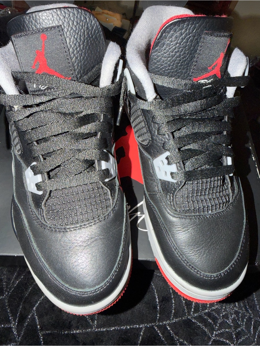 Jordan 4 Retro Bred Reimagined 7Y EUC